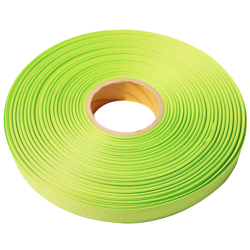 11.리본_골직(Grosgrain)_5mmx50yd_G11_연두(Yellow-Green)