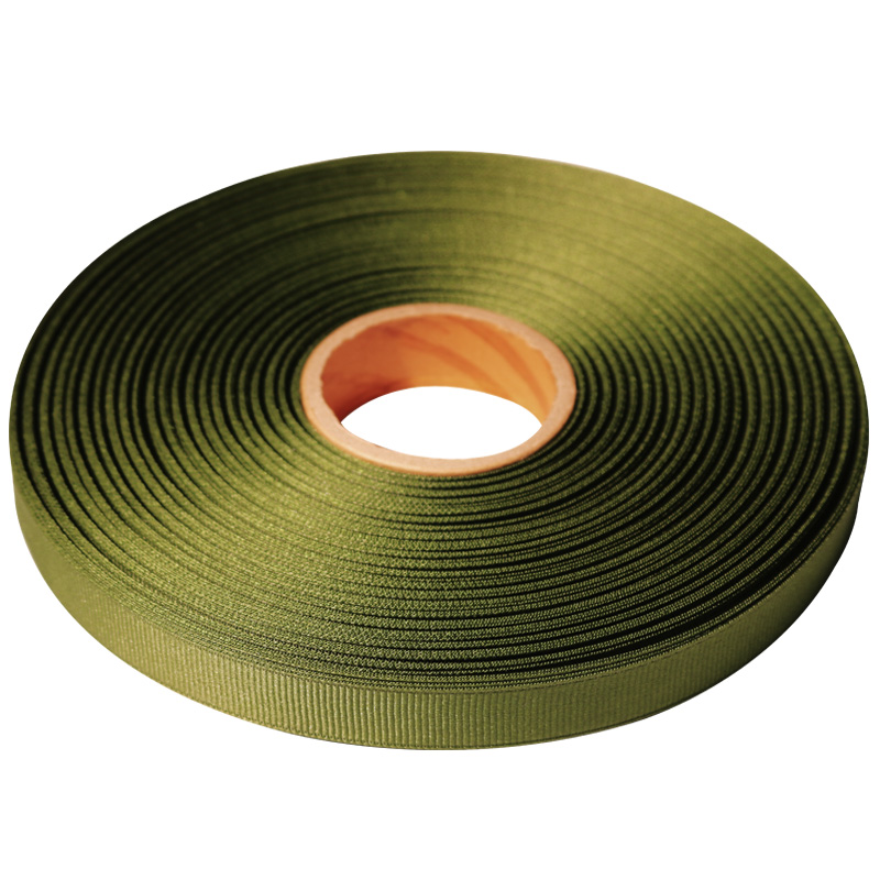 15.리본_골직(Grosgrain)_5mmx50yd_G15_국방색(Olive-Drab)