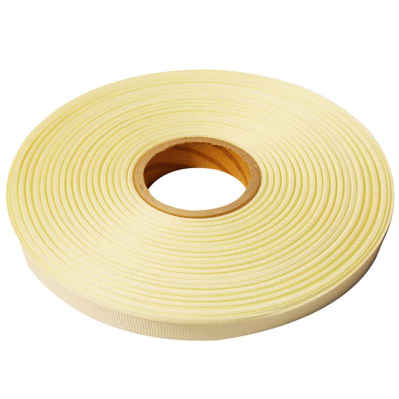 4.리본_골직(Grosgrain)_5mmx50yd_G4_크림색(Cream-Yellow)