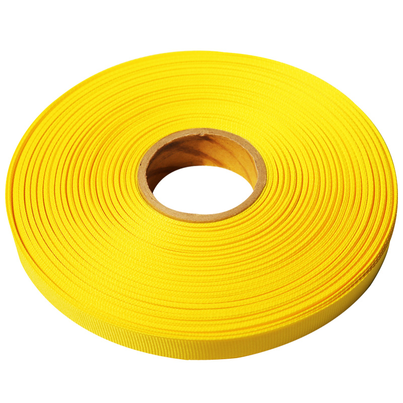 7.리본_골직(Grosgrain)_5mmx50yd_G7_노랑(Yellow)