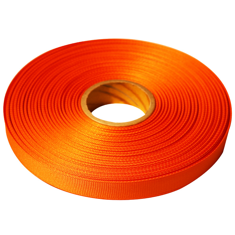 리37.본_골직(Grosgrain)_5mmX50yd_G37_주황(Orange)